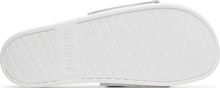 Adidas Adilette Comfort Slide Slippers, white