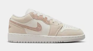 Air Jordan 1 Low SE Legend Light Brown Grade School Lifestyle Shoes (Legend Light Brown/Sail/Neutral Grey/Archaeo Brown)