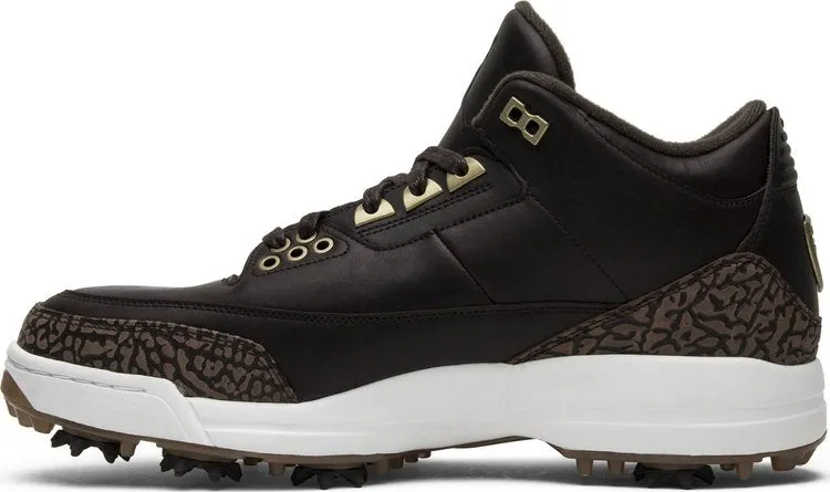 Air Jordan 3 Golf Premium Brown sneakers, brown