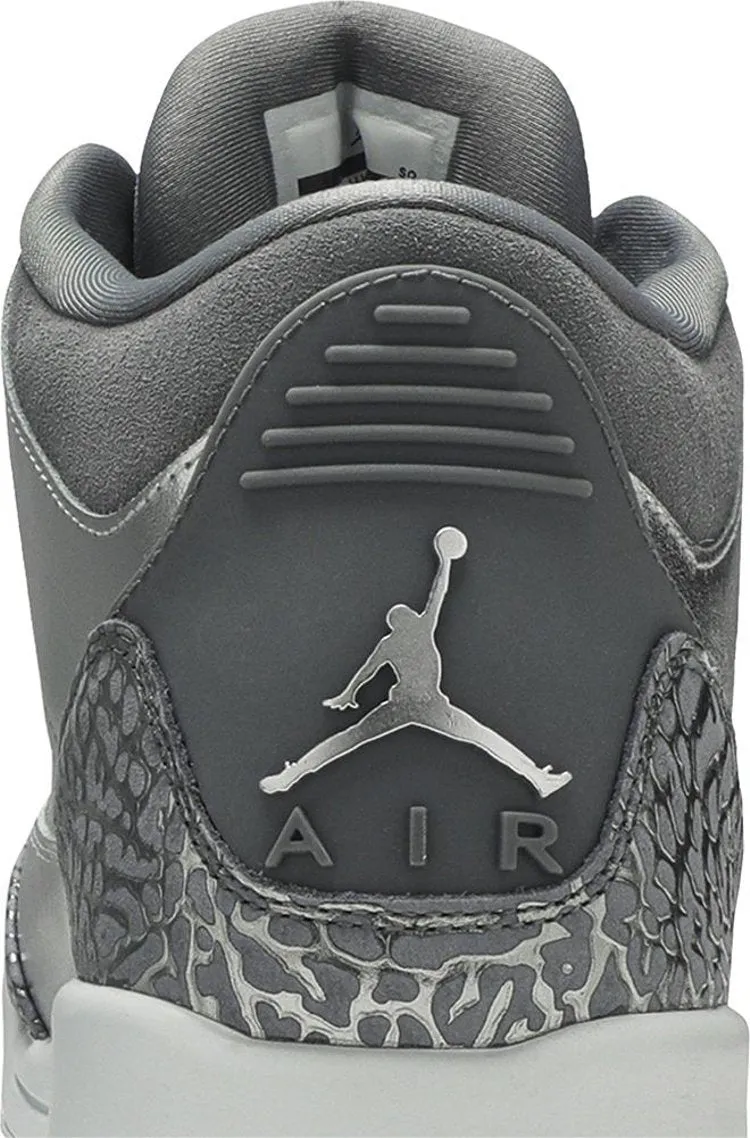 Air Jordan 3 Retro Premium HC GG Chrome, Silver