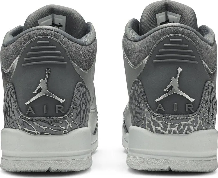 Air Jordan 3 Retro Premium HC GG Chrome, Silver