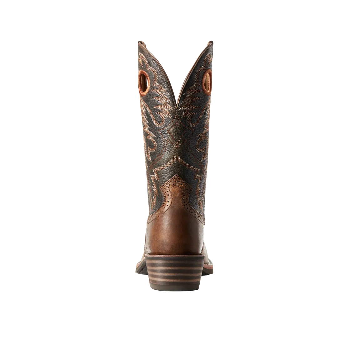 Ariat Men's Heritage Roughstock Cowboy Brown Boots