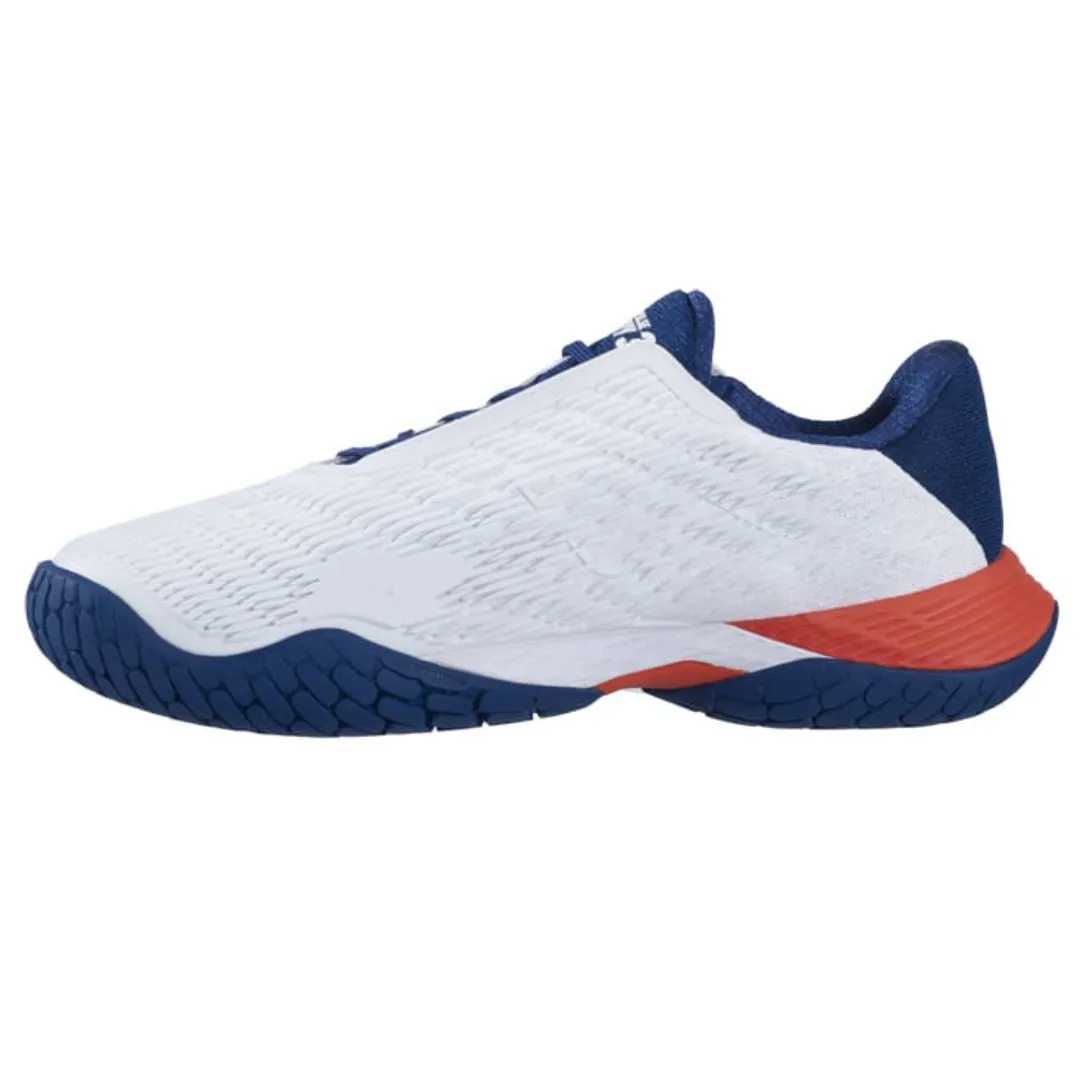 Babolat Propulse Fury 3 All Court Men Tennis Shoes - White/Estate Blue