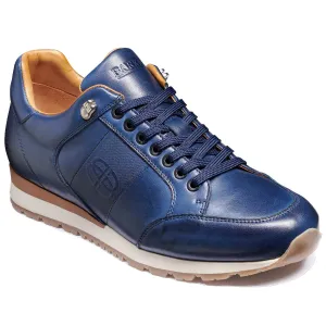 BARKER Seb Sneakers - Mens - Navy Calf