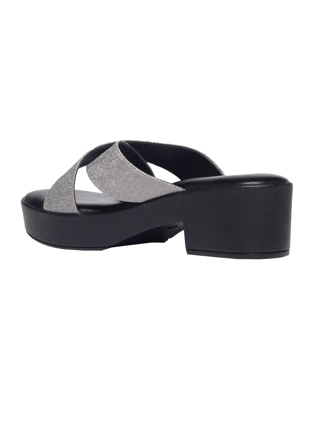 Baylin Gun Metal Platform Heels