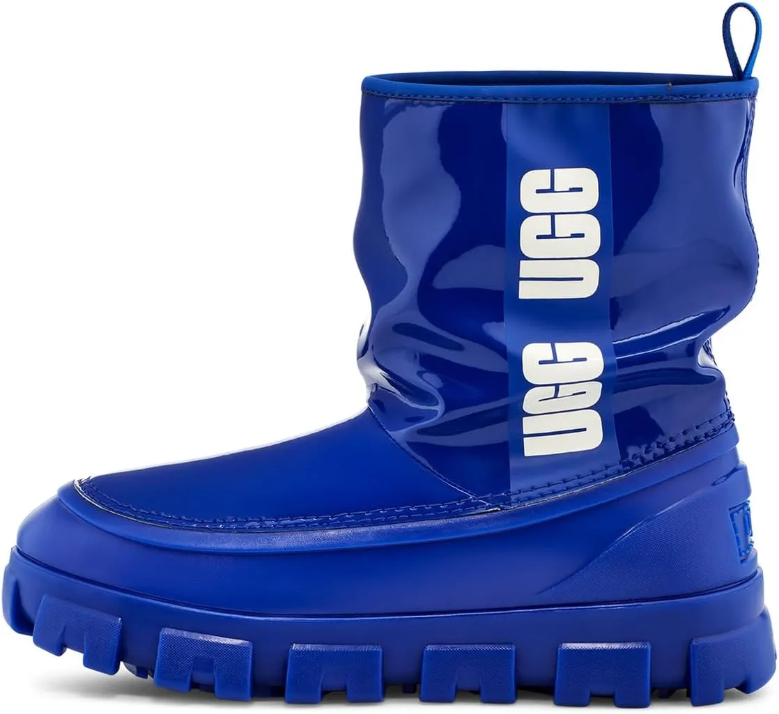 Classic Brellah Mini UGG Ankle Boots, Regal Blue