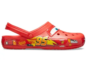 Clogs Crocs Disney And Pixar Cars Lightning McQueen, red