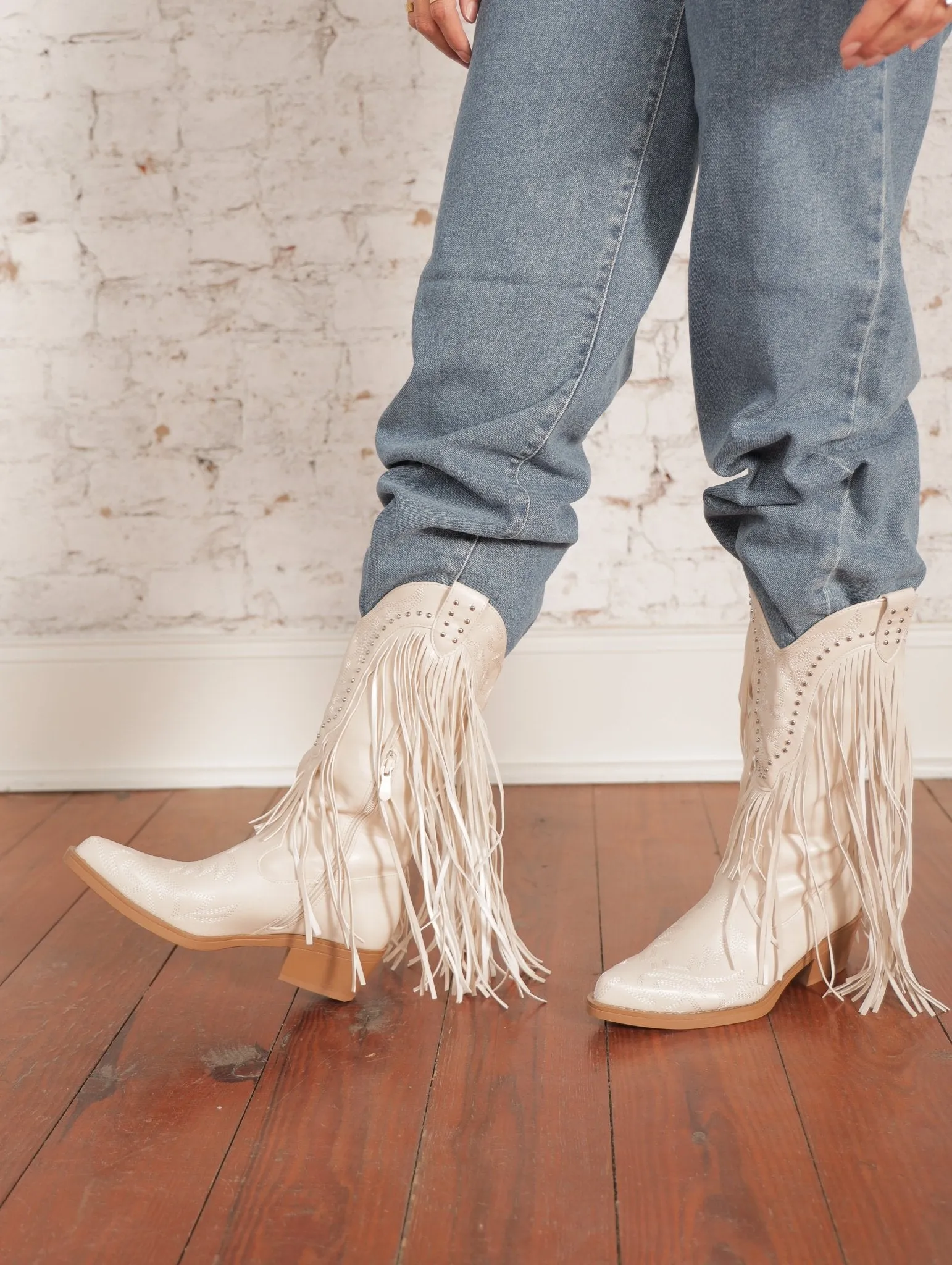 Future Fun Fringe Boots