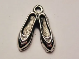 Gymnast Shoes Genuine American Pewter Charm