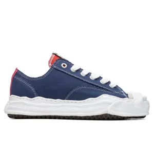 Hank Low OG Sole Toe Cap Canvas Sneaker - Navy/Beige