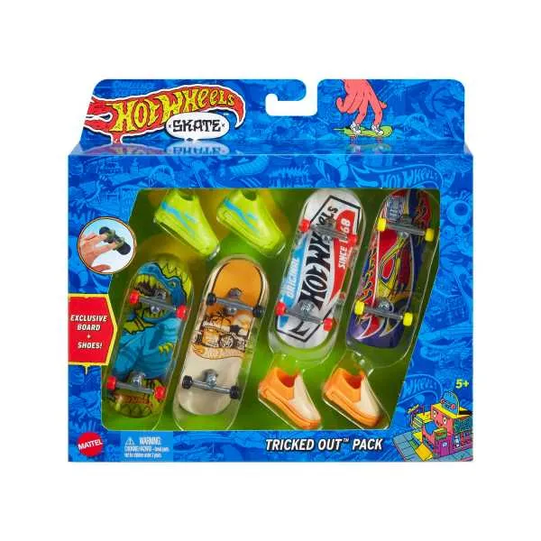 Hot Wheels Skate Multipack Tricked Out Pack