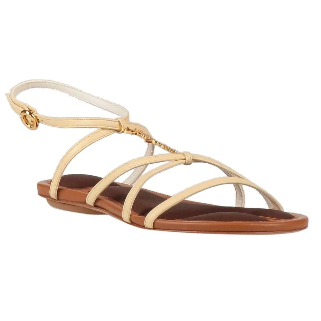 Jacquemus sandals, light beige