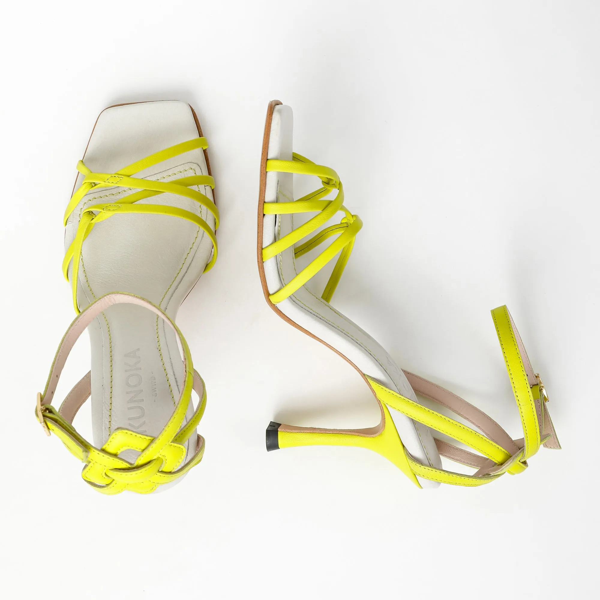 KARASSA high heel sandal - Sunflower