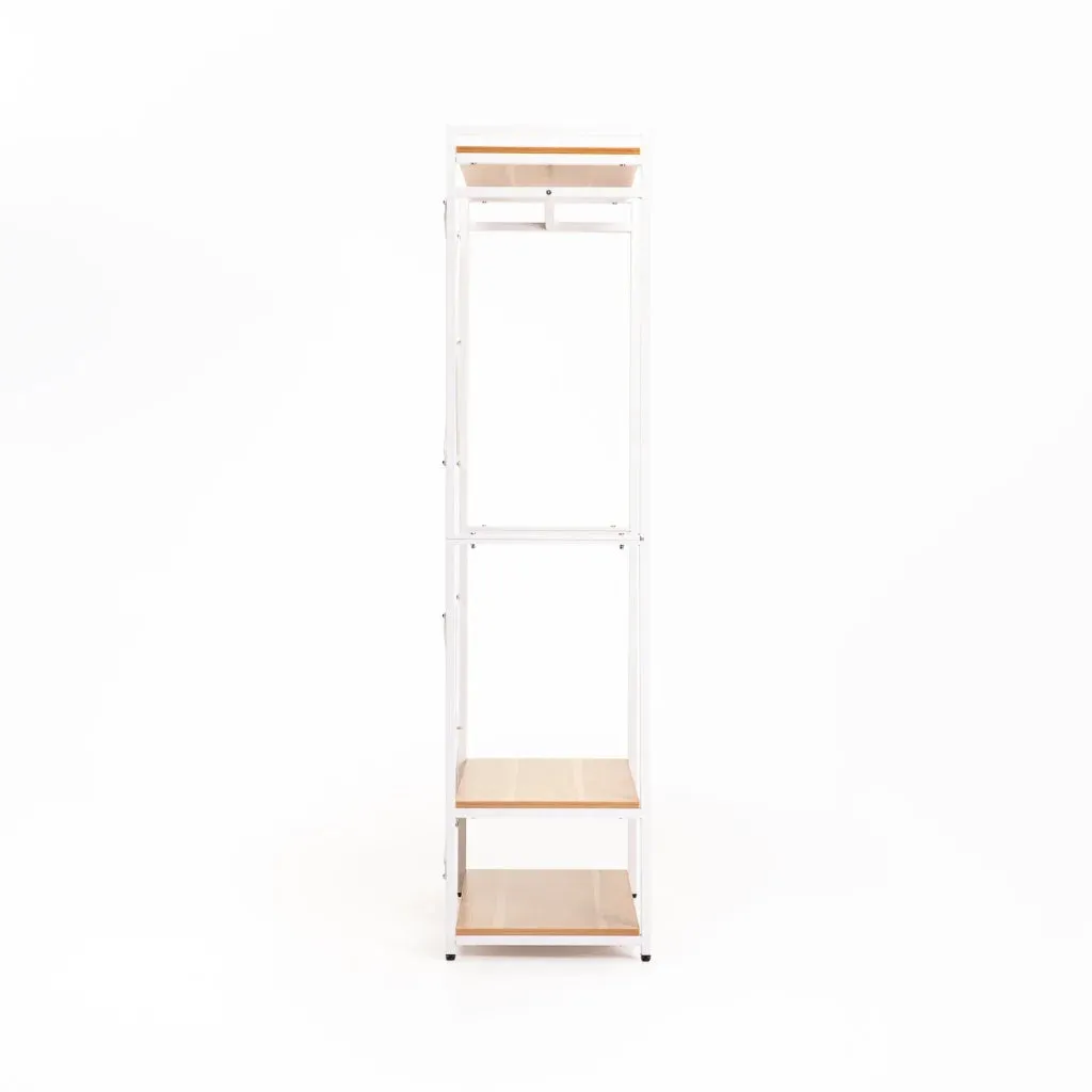 LARK 3 SHELF & HANGING OPEN ROBE