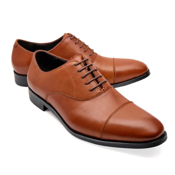 LIGHT TAN OXFORD SHOE