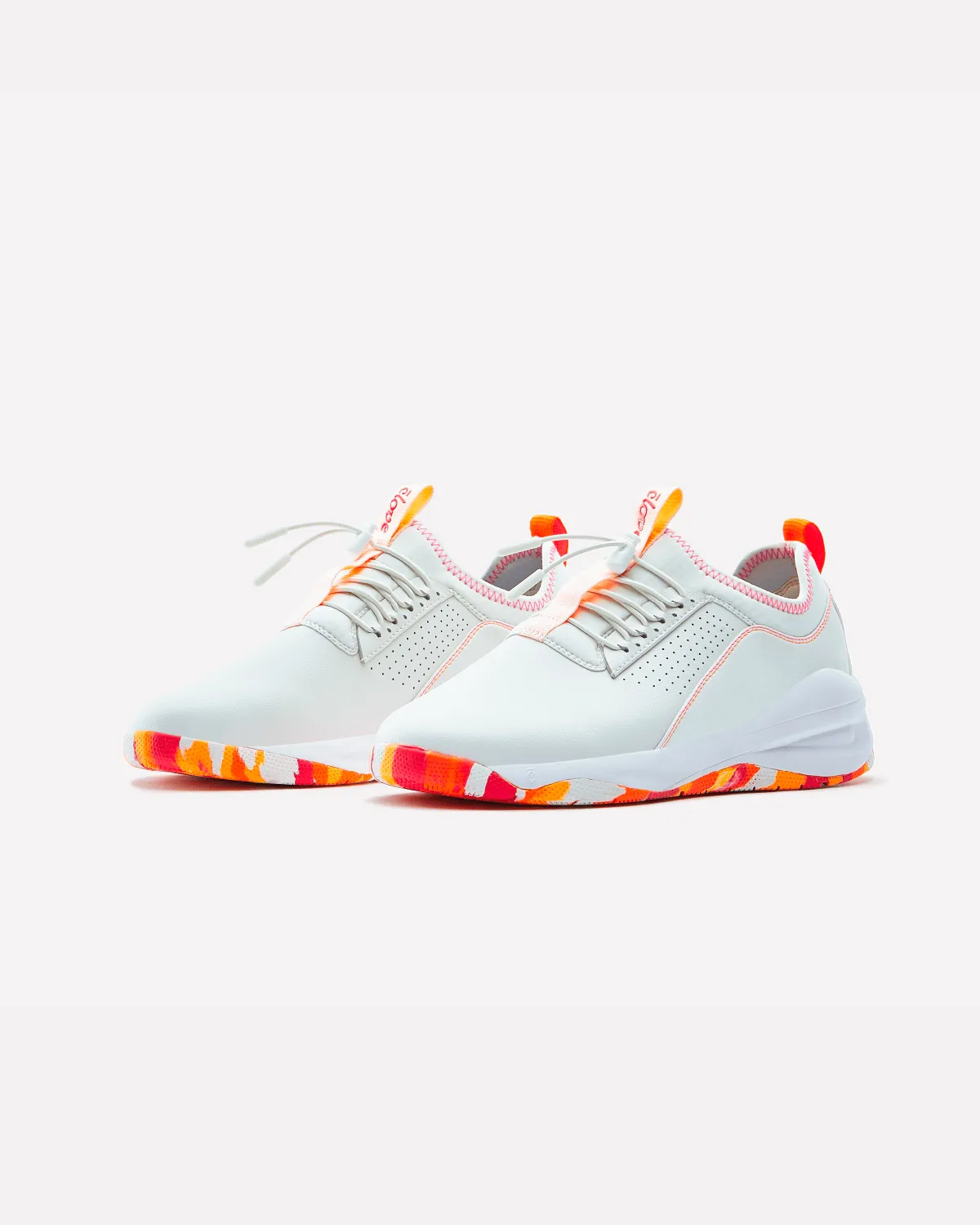 Men's Classic - White / Orange Pop