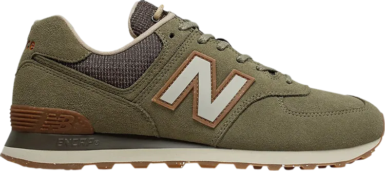 New Balance 574 Premium Outdoors 'Covert Green' Sneakers