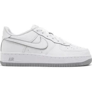 Nike Air Force 1 GS sneakers, white/gray