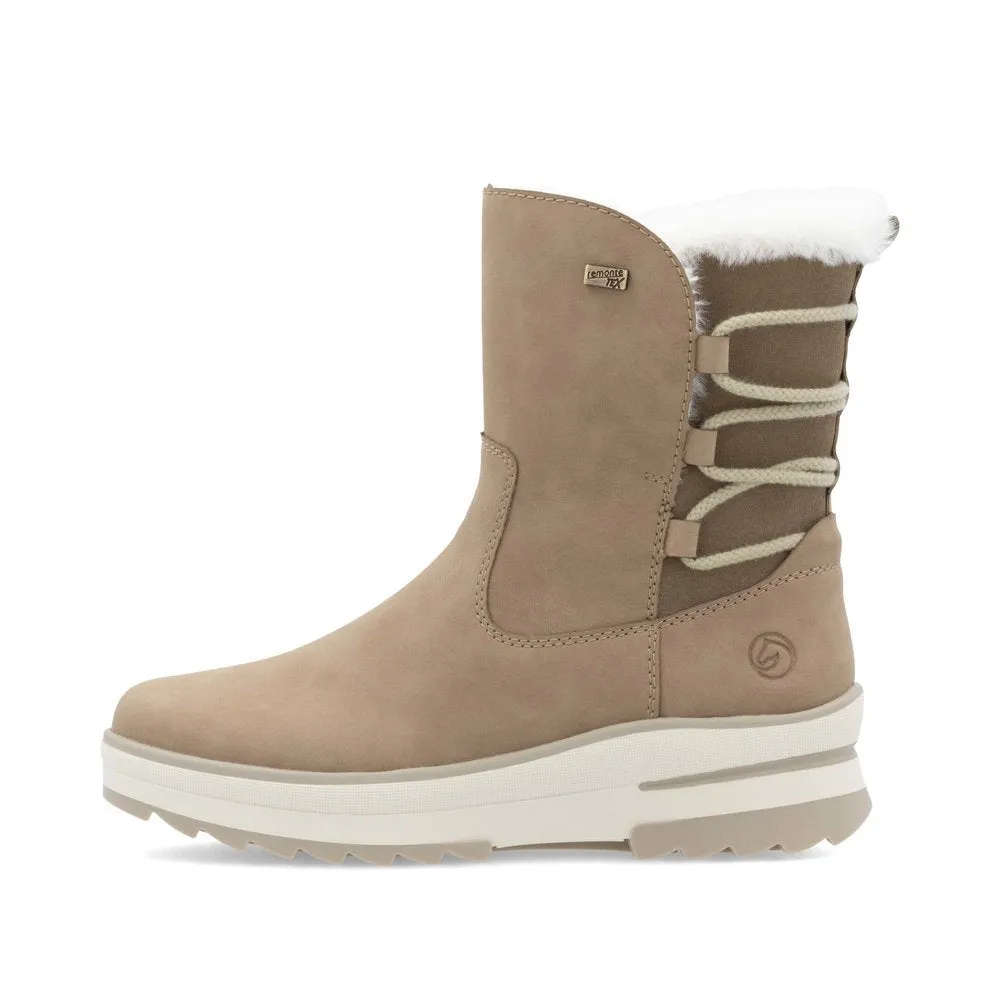 Polar Camel Ankle Boots