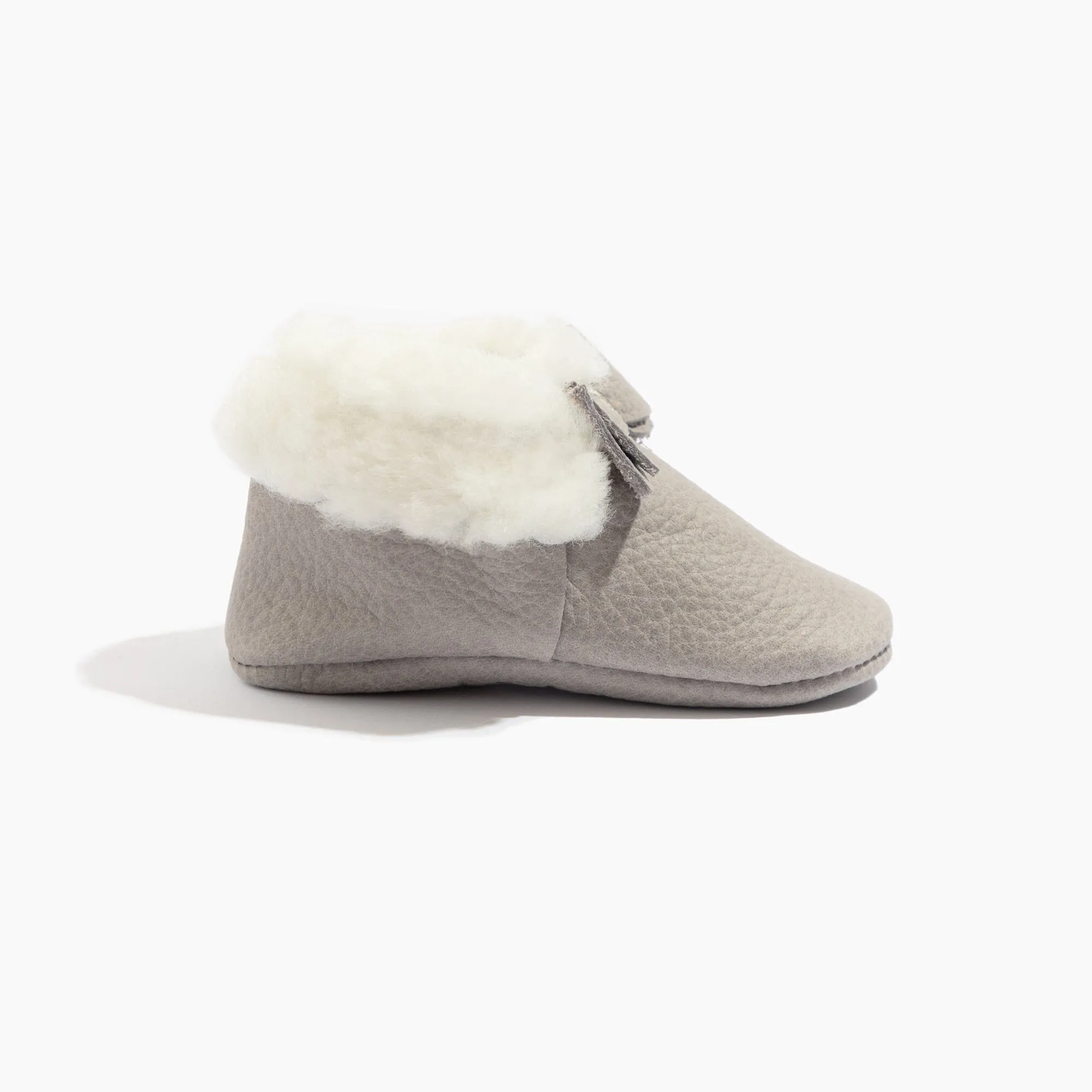 Salt Flats Shearling Bow Baby Shoe