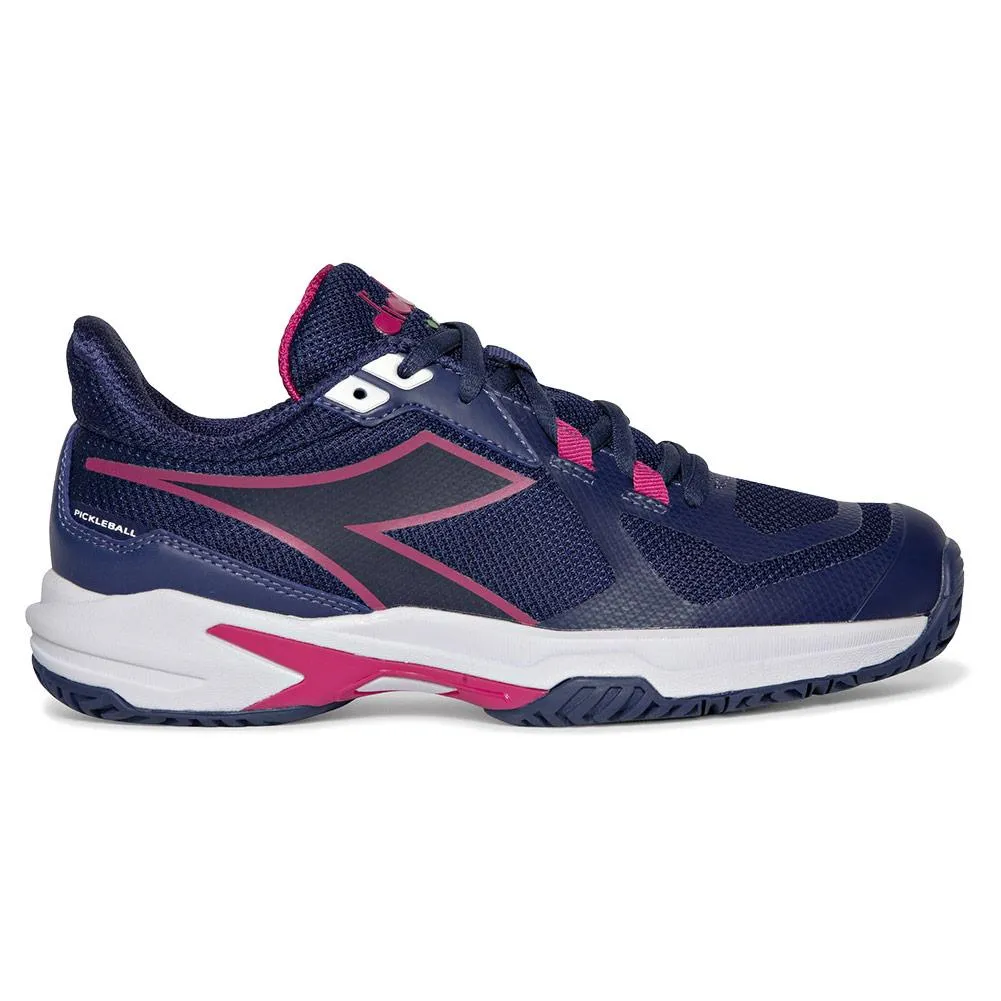 Women`s Trofeo 2 AG Pickleball Shoes Blueprint and Pink Yarrow